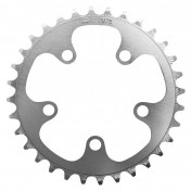 CHANRING FOR ROAD BIKE-5 arms- 32T. Ø74 TRIPLE SILVER -ALUMINIUM- 7075 STRONGLIGHT 9/10 Speed 3700223702022