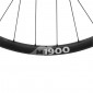 ROUE VTT DISQUE 27.5" DT SWISS M1900 BOOST CENTERLOCK TUBELESS READY AVANT NOIR TRAVERSANT 15/110 - JANTE 30C - RESISTE POIDS 110Kgs 7613052101170