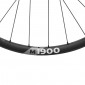 ROUE VTT DISQUE 27.5" DT SWISS M1900 BOOST CENTERLOCK TUBELESS READY ARRIERE NOIR CASSETTE SHIMANO MICROSPLINE 12V AXE TRAVERSANT 12/148 - JANTE 30C - RESISTE POIDS 110Kgs 7613052101200