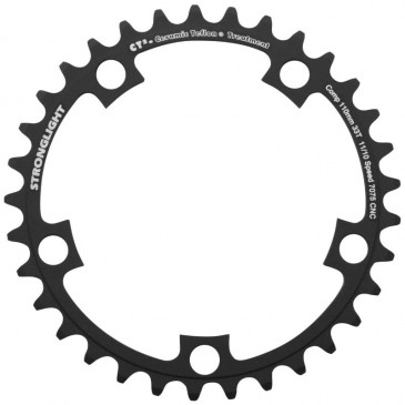 PLATEAU ROUTE 5BRA D.110 STRONGLIGHT CT2 33DTS INTERIEUR NOIR TYPE SHIMANO 10/11V. 3700223706686