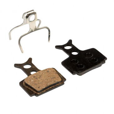 PLAQUETTE DE FREIN VTT FORMULA MEGA / THE ONE (FIBRAX SEMI-METAL) (PAIRE SUR CARTE AVEC 1 LINGETTE NETTOYANT DISQUE) 5027373947003
