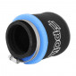 AIR FILTER - POLINI BLUE AIR BOX FOR PIAGGIO 125 VESPA PX - STRAIGHT FIXING Ø 55 mm BLUE/BLACK (203.0169)
