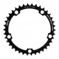 CHANRING FOR ROAD BIKE-5 arms- 38T. Ø130 "INNER" BLACK -ALUMINIUM- MICHE 9/10 Speed (SHIMANO TYPE) 8056772579994