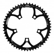 CHANRING FOR ROAD BIKE-5 arms- 52T. Ø110 -OUTER- BLACK -ALUMINIUM- MICHE (SHIMANO + CAMPAGNOLO RECORD CARBON - CHORUS CARBON - CENTAUR -ALUMINIUM-) 9/10 Speed 8056772578676