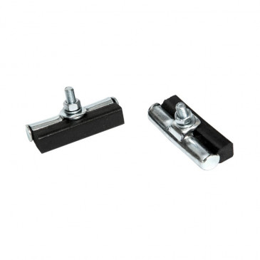 PORTE PATIN FREIN CITY FIBRAX TYPE RALEIGH 45mm (1 PAIRE) -ECROU POUR ETRIER FREIN DEPORTE 5027373070015