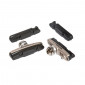 PORTE PATIN FREIN ROUTE A CARTOUCHE FIBRAX TYPE SHIMANO ALU 55mm AVEC UNE PAIRE DE APTIN DE RECHANGE (1 KIT) 5027373450060