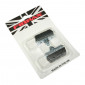 BRAKE PADS FOR URBAN BIKE- SYMETRIC FIBRAX GOMME-X- 40mm (1 PAIR ON CARD) -FOR RALEIGH, WEINMANN