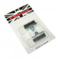 BRAKE PADS FOR URBAN BIKE- SYMETRIC FIBRAX -WET CONDITIONS FOR STEEL RIM 40mm (1 PAIR ON CARD)