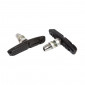 BRAKE PADS FOR MTB- THREADED STUD SYMETRIC- FIBRAX 70mm BLACK (1 PAIR) 5027373720033