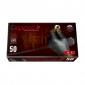 GANTS ATELIER NITRILE ECAILLES DE POISSON RESISTANT AUX PRODUITS CHIMIQUES, AUX HUILES, A L'ESSENCE NOIR T8 (M) (BOITE DE 50) 5391515867611