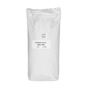 ABRASIF GRANULAT DE VERRE 300-600 MICRONS POUR CABINE DE SABLAGE PROFESSIONNEL (SAC 20 Kg) (POUR SABLEUSE GRAIN MOYEN) 3700948285978