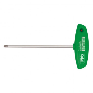 CLE TORX CYCLUS PRO T TX15 AVEC MANCHE (VENDU A L'UNITE) -MADE IN GERMANY- 4010995412555