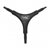 CLE TORX CYCLUS PRO T T25 / T30 / T40 (VENDU A L'UNITE) -MADE IN TAIWAN- 4250968700498