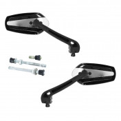 RETROVISEUR SCOOT REPLAY X-RUN CHROME (PAIRE) 3700948039069