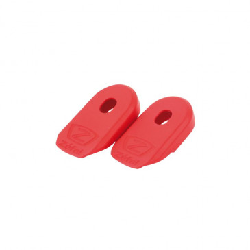 PROTECTION MANIVELLE ZEFAL CRANK ARMOR ROUGE (PAIRE) - NOUVEAU MODELE - 57x39x17mm 3420586600703