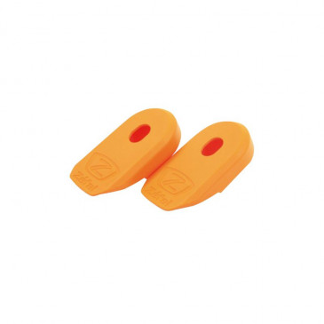 PROTECTION MANIVELLE ZEFAL CRANK ARMOR ORANGE (PAIRE) - NOUVEAU MODELE - 47x38x16mm