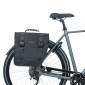 SINGLE BAG FOR BICYCLE-REAR- BASIL TOUR -RIGHT 14Lt. BLACK - ON HOOKS (34x14x34cm) 8715019181849