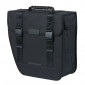 SINGLE BAG FOR BICYCLE-REAR- BASIL TOUR -LEFT 14Lt. BLACK - ON HOOKS (34x14x34cm) 8715019181801