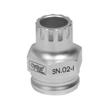 OUTIL PRO DEMONTE BOITIER CYCLUS POUR BOITIER CAMPAGNOLO ET MICHE COMPATIBLE AVEC L'OUTIL SNAP.IN 179967 OU CLE 32mm 8590831434218