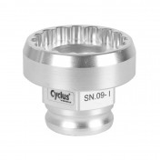 CYCLUS PRO TOOL - CUP/ BOTTOM BRACKET REMOVER FOR SHIMANO DURA-ACE 9000 COMPATIBLE WITH TOOL SNAP.IN 179967 OR WRENCH Ø32mm 8590831434423