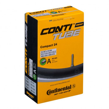 INNER TUBE FOR BICYCLE 24 x 1.50-2.00 CONTINENTAL STANDART VALVE 4019238556391