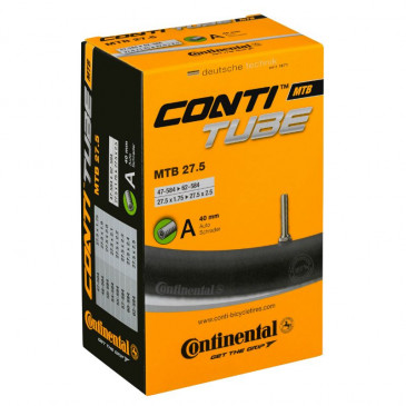 CHAMBRE A AIR VELO 27.5 x 1.75-2.50 CONTINENTAL VALVE STANDARD 40 mm 4019238623536