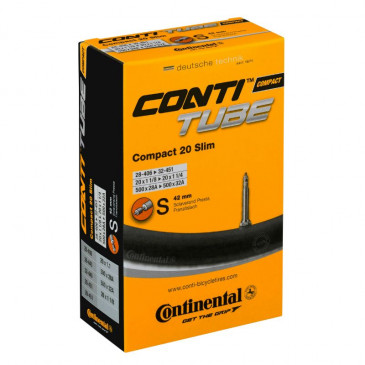 INNER TUBE FOR BICYCLE 20 x 1 1/8-1 1/4 CONTINENTAL - PRESTA VALVE (28-406 to 32-451) 4019238556322