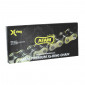 CHAIN FOR MOTORBIKE - AFAM 520 112 LINKS XS-RING - SUPER REINFORCED - GOLD (A520XRR3-G 128L)