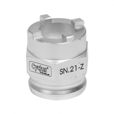 OUTIL PRO DEMONTE ROUE LIBRE CYCLUS POUR BMX 4 CRANS DIAM 10mm COMPATIBLE AVEC L'OUTIL SNAP.IN 179967 OU CLE 32mm 8590831434294