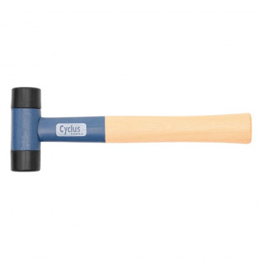 MAILLET CYCLUS PRO 410g AVEC EMBOUTS CAOUTCHOUC (VENDU A L'UNITE) -MADE IN CEE- 4001002800205