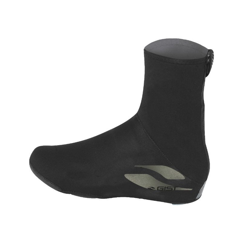 CYCLING SHOE COVER FOR WINTER GIST NEOPREN 3mm BLACK EURO 45 46 VELCRO CLOSURE PAIR 5485 8013271177908 P2R