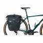 SINGLE BAG FOR BICYCLE-REAR- BASIL NAVIGATOR TOURING - WATERPRROF 25-31Lt HOOKS ON SYSTEM ON CARRIER (32x15x37cm) With handle and shoulder strap 8715019182587
