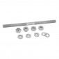 WHEEL AXLE FOR MOPED Ø 11x100x200mm (COMPLETE SET) -SELECTION P2R - 3700948293577