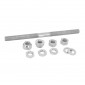 WHEEL AXLE FOR MOPED Ø 12x100x200mm (COMPLETE SET) -SELECTION P2R - 3700948237588