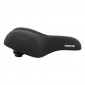 SELLE ROYAL AVENUE GEL LOISIR AVEC CANAL ANATOMIQUE ELASTOMERE RELAXED NOIR 218x267 mm 730g