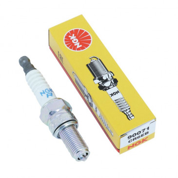 SPARK PLUG NGK CR6EB (PEUGEOT 50 SPEEDFIGHT 4 LC 2 Stroke ; OEM 17-098-377) (90071)