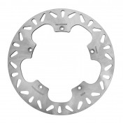 BRAKE DISC FOR 50cc MOTORBIKE MBK 50 X-POWER 2003> -FRONT-/YAMAHA 50 TZR 2003> -FRONT-/APRILIA 50 RS 1999>2005 -FRONT- (OUTER Ø 280mm, INNER Ø 155mm, 5 DRILL HOLES) -NEWFREN-