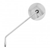RETROVISEUR ADAPTABLE PIAGGIO 125-150-200 VESPA PX 1998>2016 M10/125 GAUCHE CHROME -HOMOLOGUE- -VICMA- 8430525076051