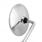RETROVISEUR ADAPTABLE PIAGGIO 125-150-200 VESPA PX 1998>2016 M10/125 GAUCHE CHROME -HOMOLOGUE- -VICMA- 8430525076051