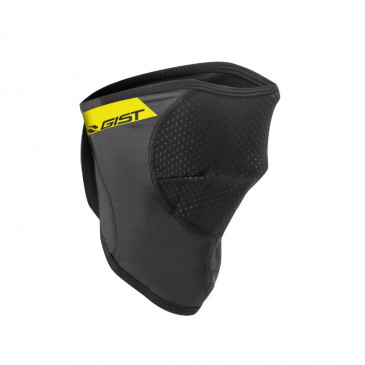 CACHE COU / TOUR DE COU GIST INSIDE HIVER THERMODRESS NOIR DECO JAUNE FLUO -5480