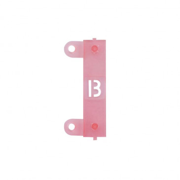 POCHOIR GRAVAGE TGV ALPHA EN LIGNE LETTRE B (SACHET DE 20) -ICA- 3700948238615