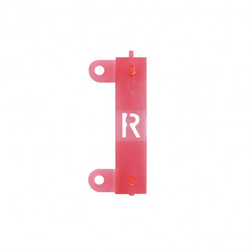 POCHOIR GRAVAGE TGV ALPHA EN LIGNE LETTRE R (SACHET DE 20) -ICA- 3700948238455