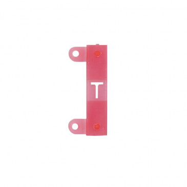 POCHOIR GRAVAGE TGV ALPHA EN LIGNE LETTRE T (SACHET DE 20) -ICA- 3700948238448