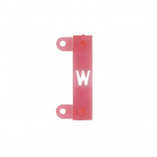 ENGRAVING STENCIL - LETTER W (20 PIECES BAG) - ICA - 3700948238394