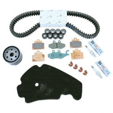 KIT ENTRETIEN MAXISCOOTER ORIGINE PIAGGIO 500 MP3 ABS MARS-2019>2020 (AVEC PLAQUETTES DE FREIN) -1R000503-