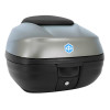 TOP-CASE 37 LT (VENDU SANS LE SUPPORT 1B006840) ORIGINE PIAGGIO 350-500 MP3 2018 HPE MARRON METAL 129/A -CM308238-