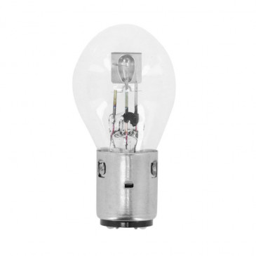 LIGHT BULB 6V 25/25W STANDART S2 FOOT BA20D CLEAR (HEADLIGHT) (SOLD PER UNIT) -FLOSSER- 4018354001310