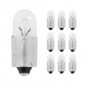 LIGHT BULB 12V 3W STANDART T4W FOOT BA9S - CLEAR (PARKING LIGHT) (SOLD PER 10) -FLOSSER- 4018354001686