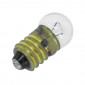 LIGHT BULB 6V 2W FOOT E-10 - CLEAR (PARKING LIGHT) (SOLD PER UNIT) -FLOSSER-