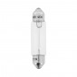 LIGHT BULB 12V 5W STANDART C5W FOOT SV 8.5-11X40 (TUBULAR) CLEAR (PARKING LIGHT) (SOLD PER UNIT) -FLOSSER- 4018354000849